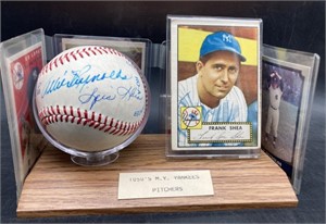 (D) Néw York Yankees pitchers  1950’s  signed