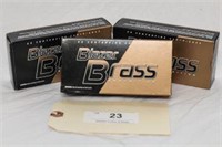 BLAZER BRASS  9 MM LUGER  AMMO   50 RND  3 BOXES
