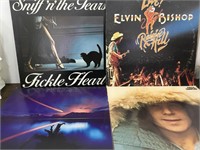 Lot of 4 Vintage 12" Vinyl Albums