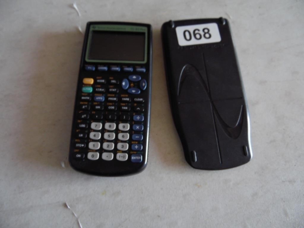 TEXAS INSTRUMENTS CALCULATOR MODEL TI-83 PLUS