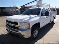 2008 Chevrolet 2500HD Extra Cab Utility Truck