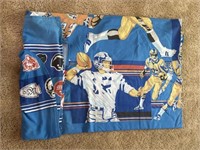 Vintage NFL football top sheet - full