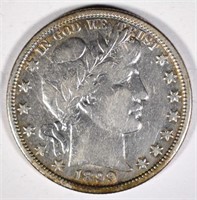 1899-O BARBER HALF DOLLAR  VF