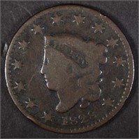 1828 LARGE CENT SMALL WIDE DATE