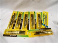 (8) Packaged Shaeffer Rolling Ball Pens Refill