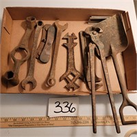 Box Lot of Primitive Tools