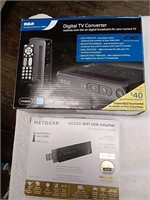 Netgear Wi-Fi USB adapter/ digital TV converter