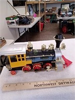 Toy replica of steam locomotive