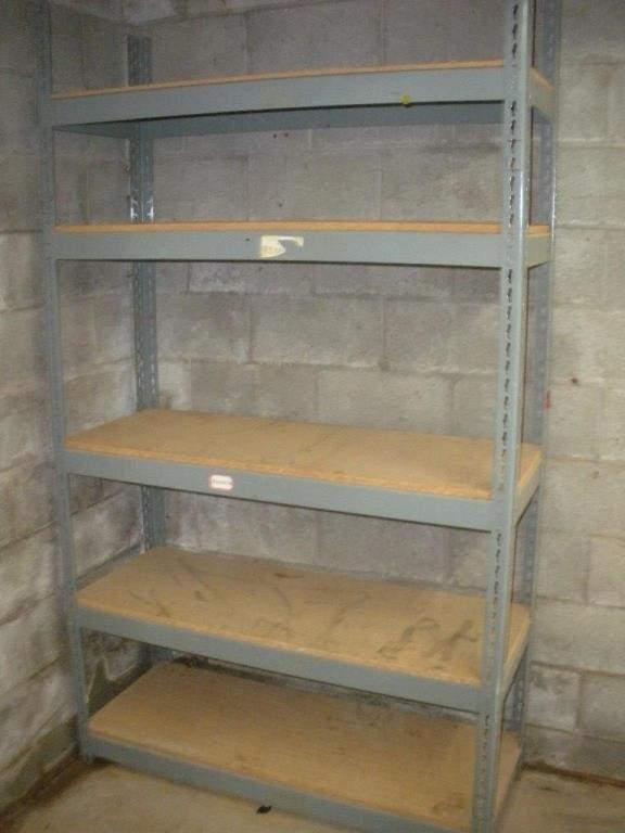 Metal Adjustable Shelves  49x19x85 inches