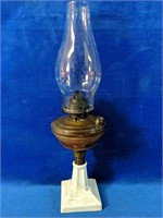 Beautiful Antique Oil Lantern 16"