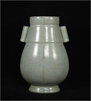 Chinese ru kiln porcelain vase