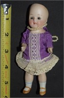 P 607/II Germany All Bisque 5.5" Tall Doll