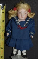 83 50 Germany Bisque 5.5" Tall Nautical Doll