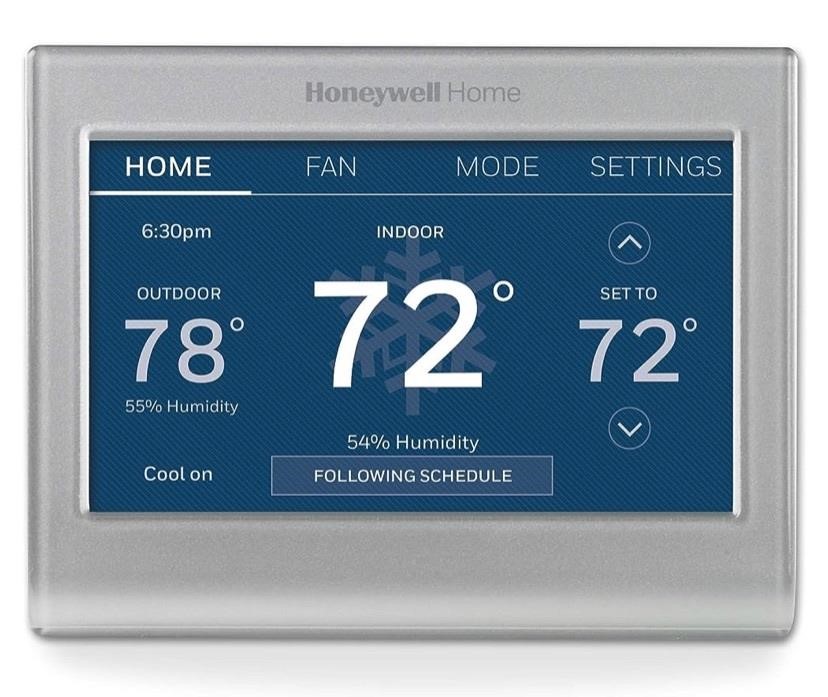 $136 Honeywell RTH9585wf smart color thermostat