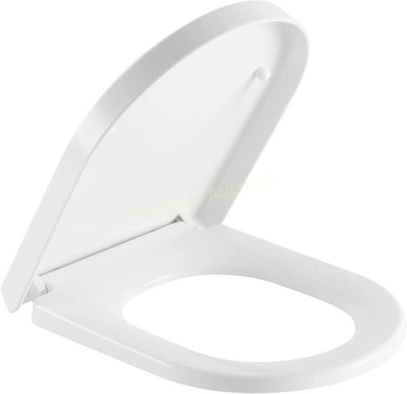 Toilet Seat D Shape Soft Close Quick Release