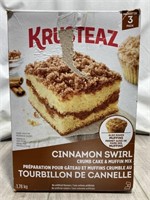 Krusteaz Cinnamon Swirl Crumb Cake And Muffin Mix