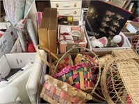Candles, Baskets And Assorted Items