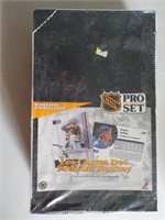 1991-92 Pro Set Hockey French Edition 36 Pack Box