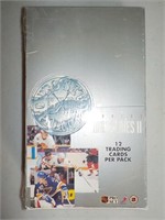 1991-92 Pro-Set Platinum Series 2 36 Pack box