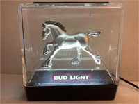 BUD LIGHT Clydesdale Light,10in X 10in