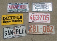 Bahamas License Plate, Margaritaville Plate,