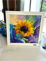 ORIGINAL PAINTING "SUNFLOWER" BY MARILYN HESTER