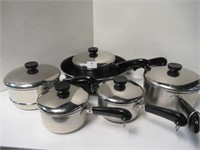 Set of 5 Pots / 1 Pan