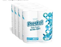 Amazon Brand - Presto! 2-Ply Ultra-Soft Toilet