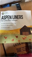 aspen liner for chicken coops