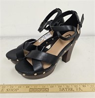 Report Size 9.5 Open Toe Heeled Sandal- New