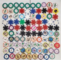 97 Foreign And Advertising Casino Chips