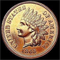 1865 RED Indian Head Cent UNCIRCULATED