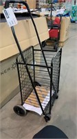 Utility Shopping Cart with Wheels
