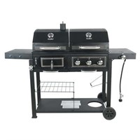 RevoAce Dual Fuel Gas & Charcoal Combo Grill