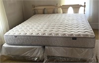 French Provincial King Size bed, no footboard