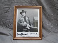 Vintage Music Poster Framed Signed Tommy Townsend