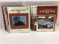 Lot of 8 Hard Cover RR Books Including