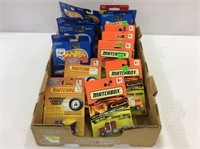 Lot of 19 Hot Wheels & Matchbox Cars-In