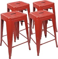 24 Inches Metal Barstool Set of 4 – Counter Height