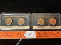 4 -2008 Sacagawea Dollar Coins