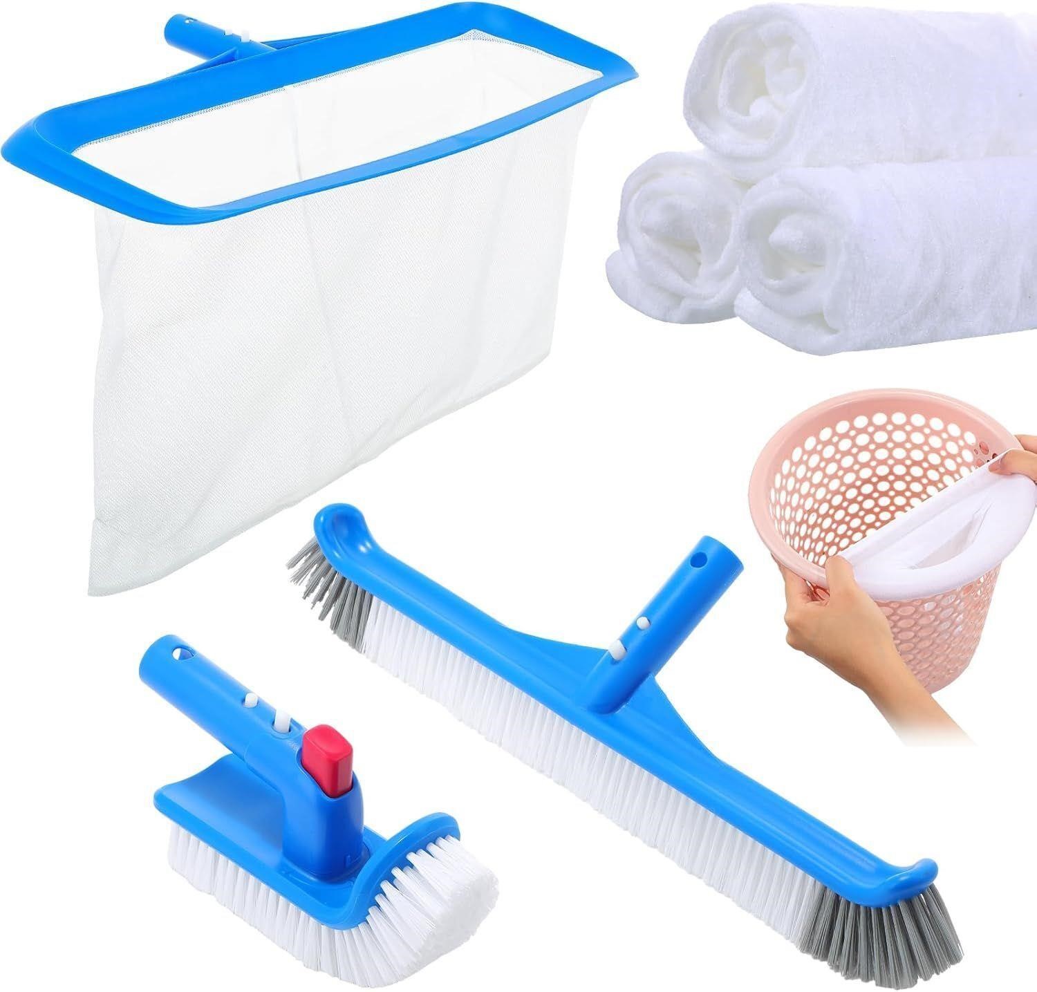 4 Pcs Swimming Pool Cleaning Kit