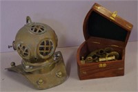 Cased sextant