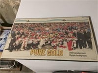 Pure Gold Poster Board - 21 x 12
