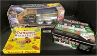 Remote Mars Explorer, Poker Set, Transport Set.