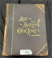 3 1800s Art & Artists of Our Time Books.