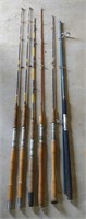 Assortment of Vintage Fishing Rods