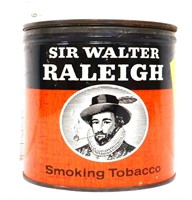 Vintage Sir Walter Raleigh tobacco tin