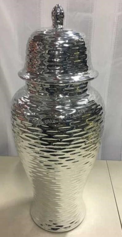 Ginger Jar Chrome - 23" MSRP $120