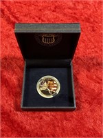 Barack Obama Gold $1 Coin World Reserve