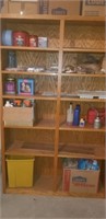 Contents of shelves